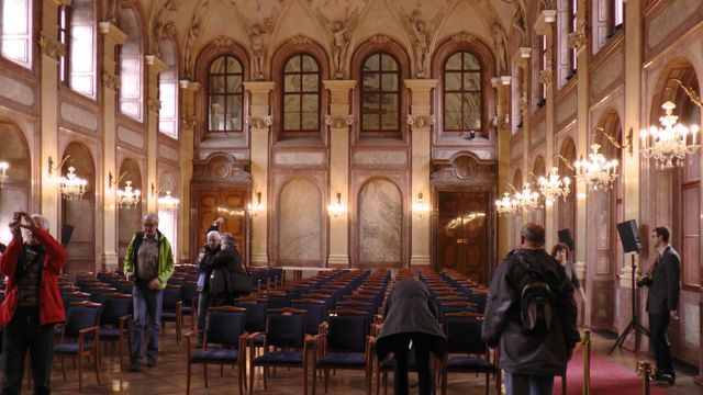 v 17. století byl tento sál po Španělském sále Pražského hradu největší v Praze; foto FJ