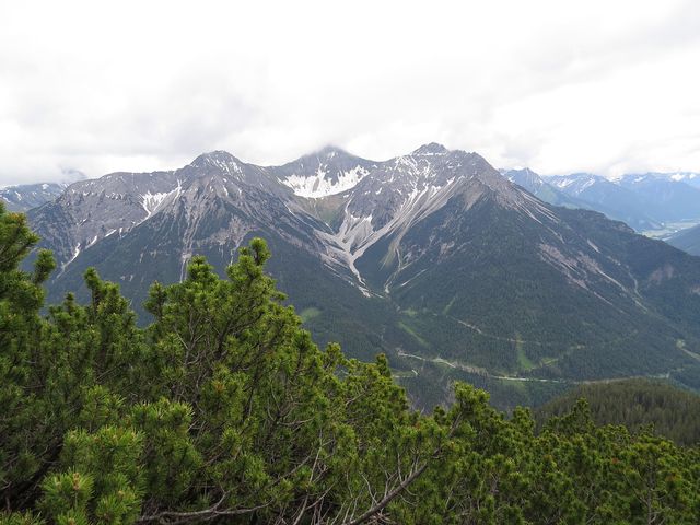 výhled na Allgäuské Alpy