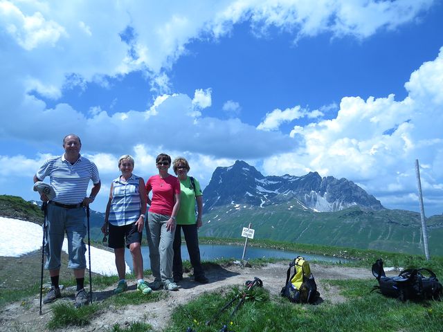 užíváme si poslední odpoledne v Alpách