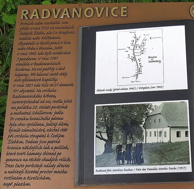 informace o bývalé obci Radvanovice