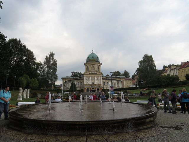 centrum lázní s budovou Vojtěch centrum lázní s budovou Vojtěch