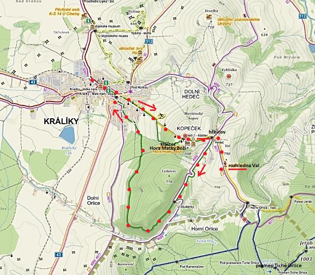 z Králík ke klášteru na Hoře Matky Boží, na rozhlednu Val, opak okruhem do města Králíky 24.9.2016 z Králík ke klášteru na Hoře Matky Boží, na rozhlednu Val, opak okruhem do města Králíky 24.9.2016