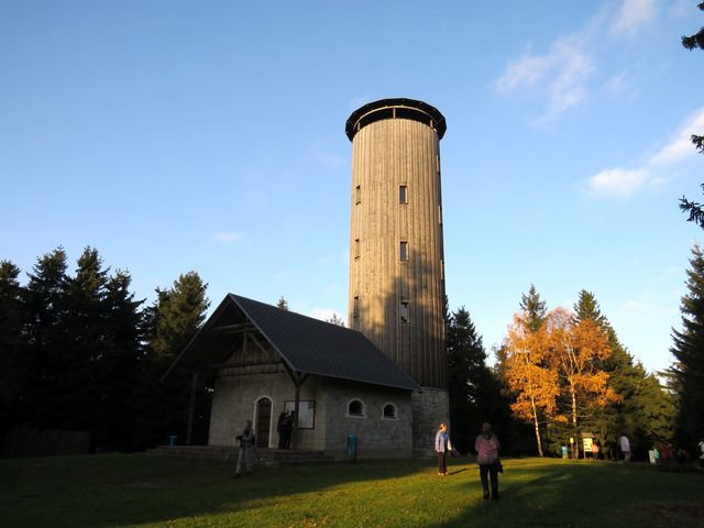 rozhledna na Borůvkové hoře rozhledna na Borůvkové hoře