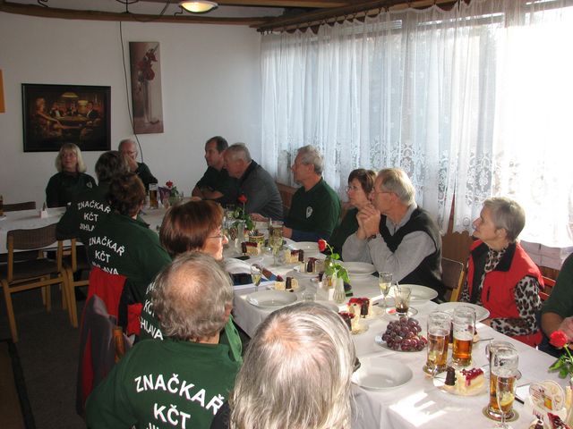 účastníci značkařského semináře na Čeřínku; foto F. Janeček