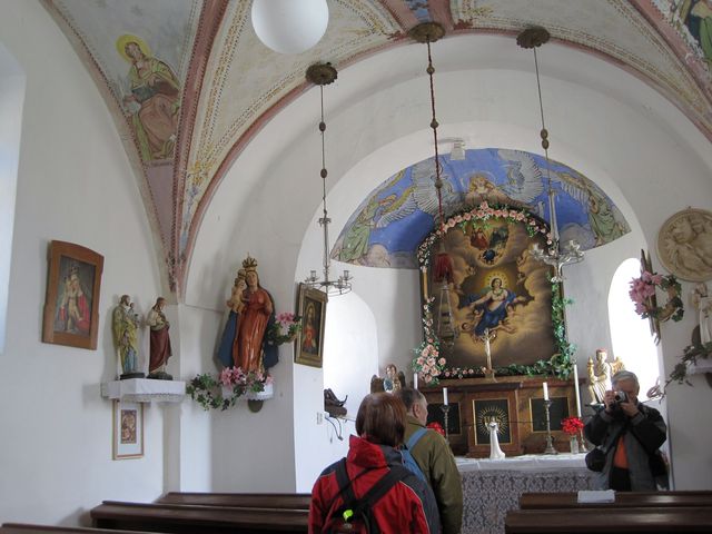 kaple Nanebevzetí Panny Marie; www.svatosi.cz