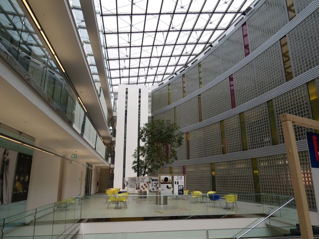 interiér Univerzity Tomáše Bati