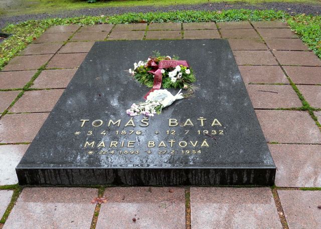 Tomáš Baťa - Lesní hřbitov ve Zlíně