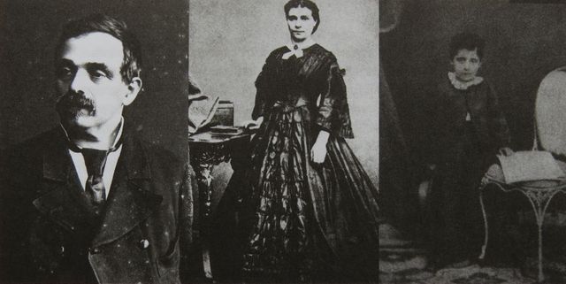 Bernard Mahler, matka Marie, malý Gustav - rok 1865