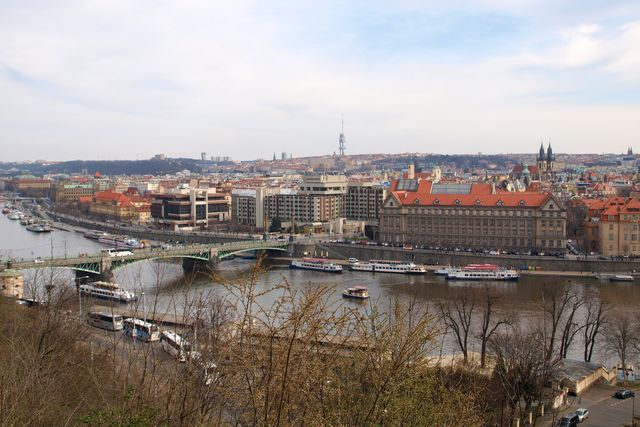 Praha z Letné; foto L. Žáková