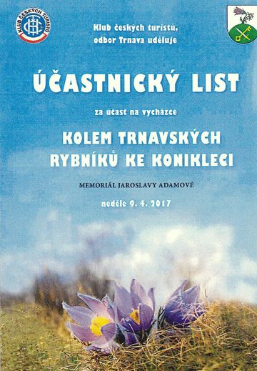 účastnický list dnešního pochodu účastnický list dnešního pochodu