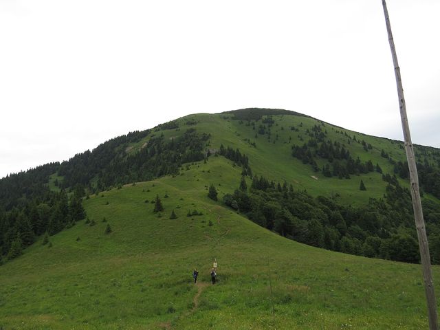 jižní sedlo Rakytova (1 295 m)