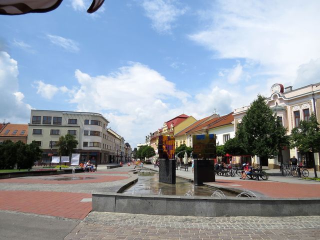 náměstí v Liptovském Mikuláši